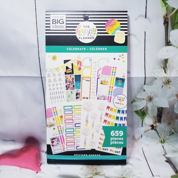 The Happy Planner Other - Celebrate Sticker Book The Happy Planner New